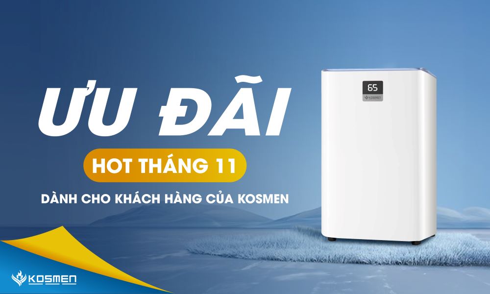 Nhận ngay ưu đãi lên tới 15% từ Kosmen nhân dịp ra mắt sản phẩm mới