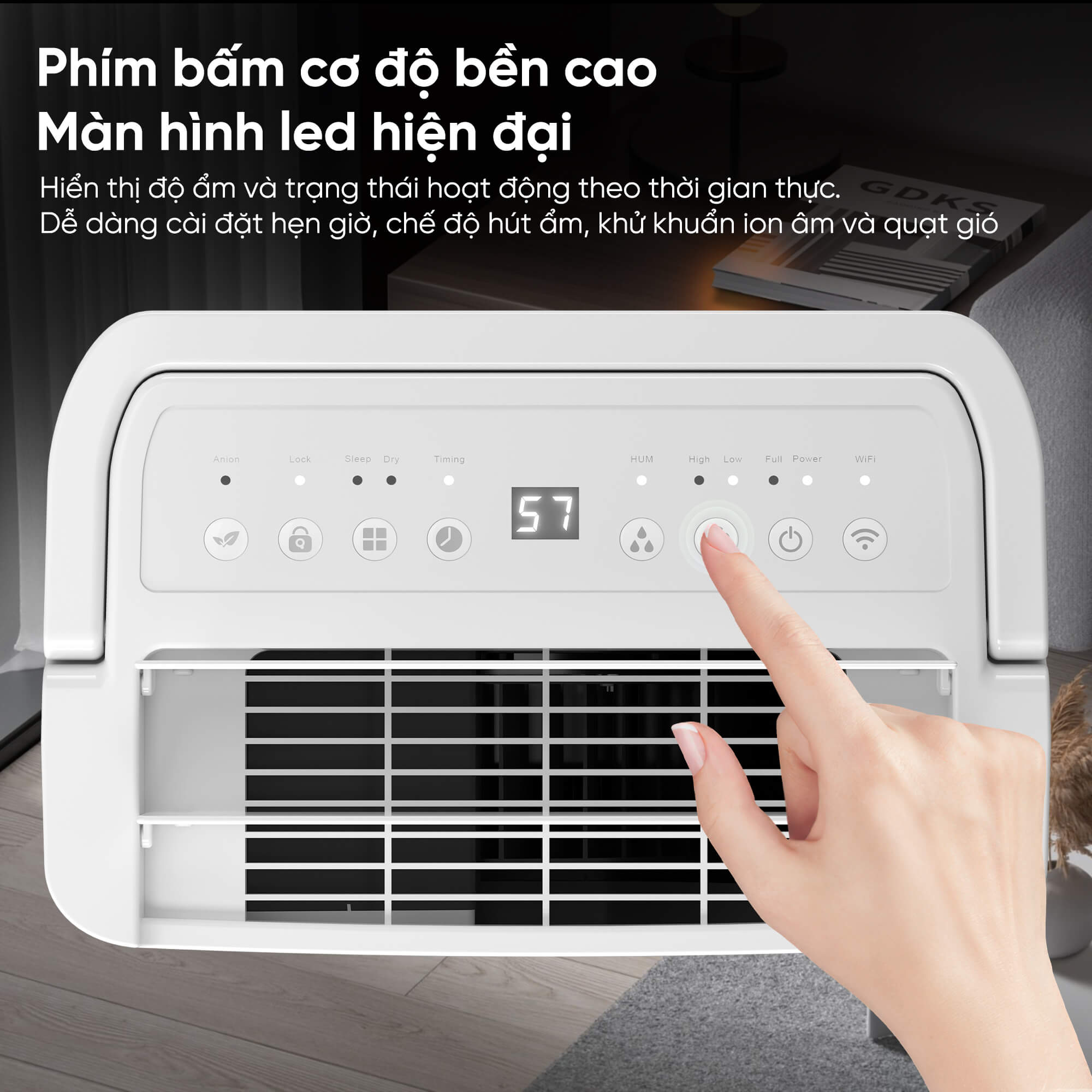 Kosmen KM-12W Household Dehumidifier