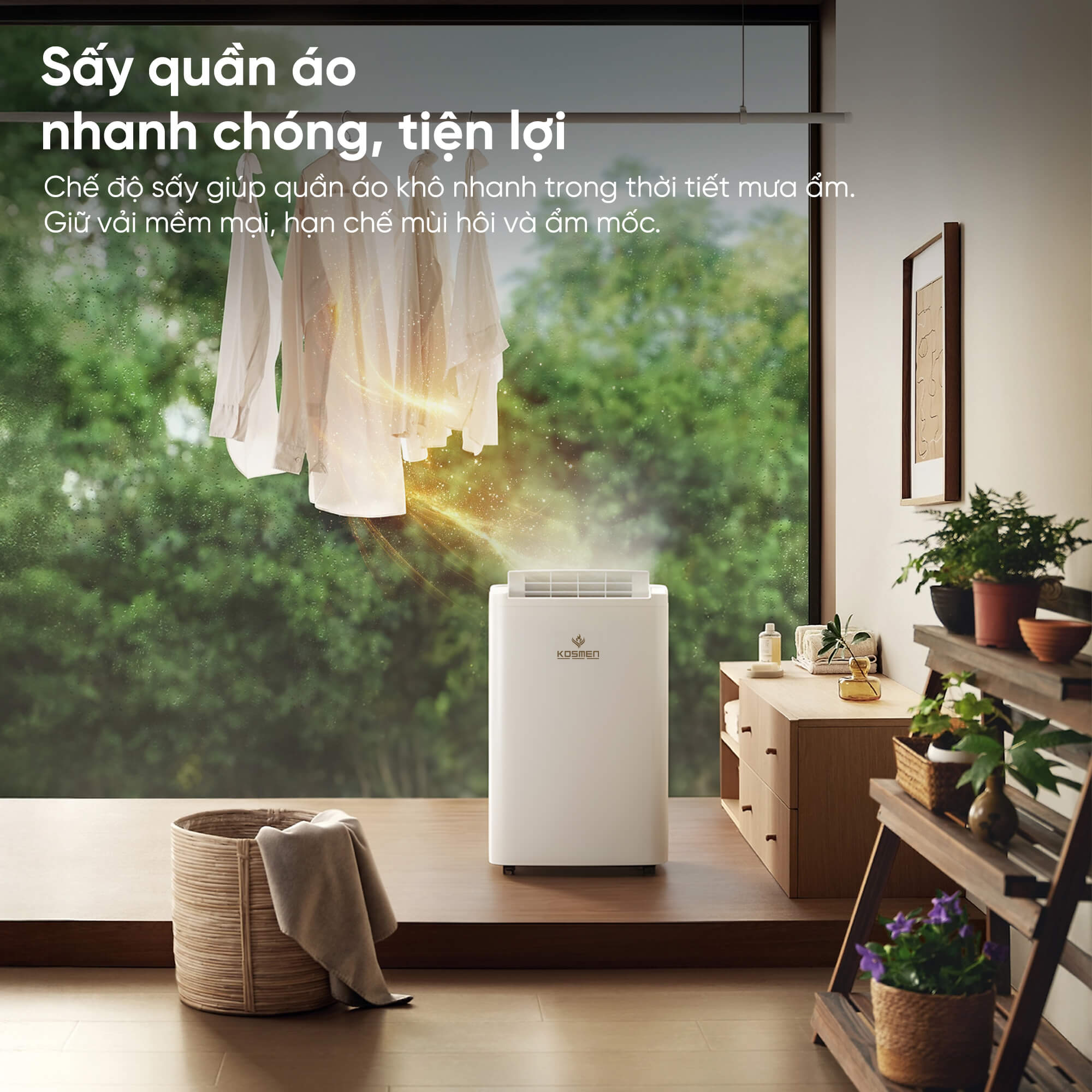 Kosmen KM-12W Household Dehumidifier