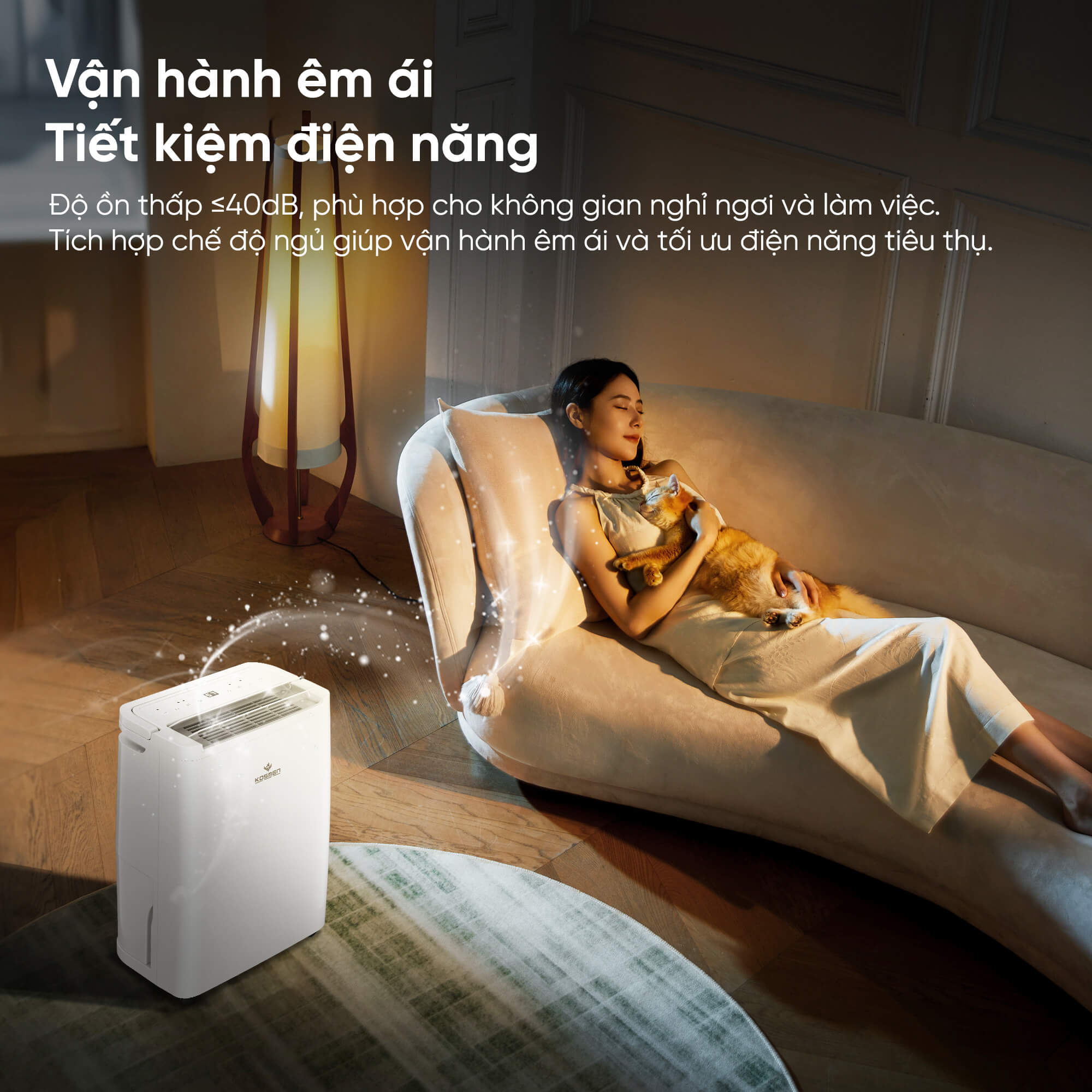 Kosmen KM-12W Household Dehumidifier