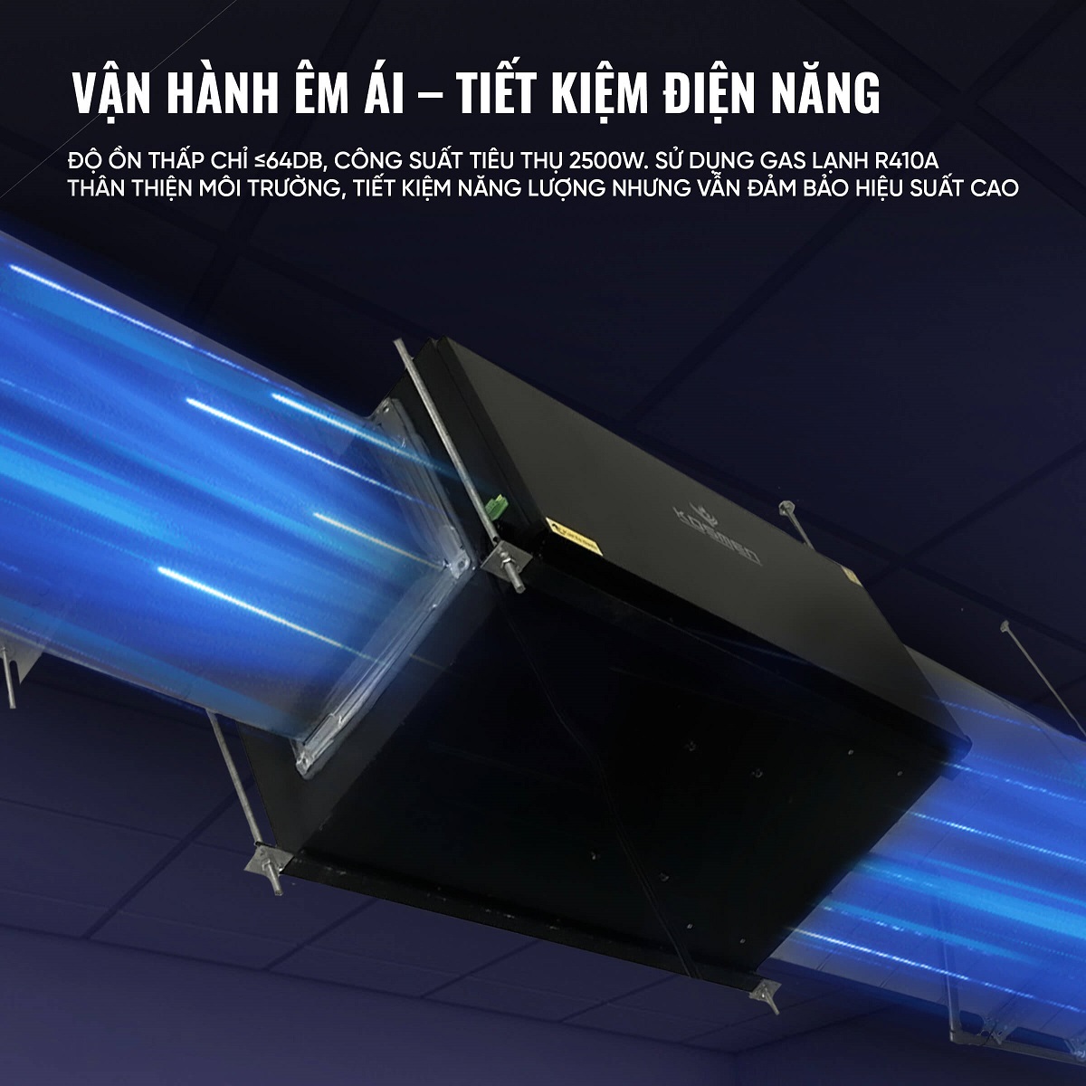 Kosmen KM-180DS Ceiling-Mounted Dehumidifier