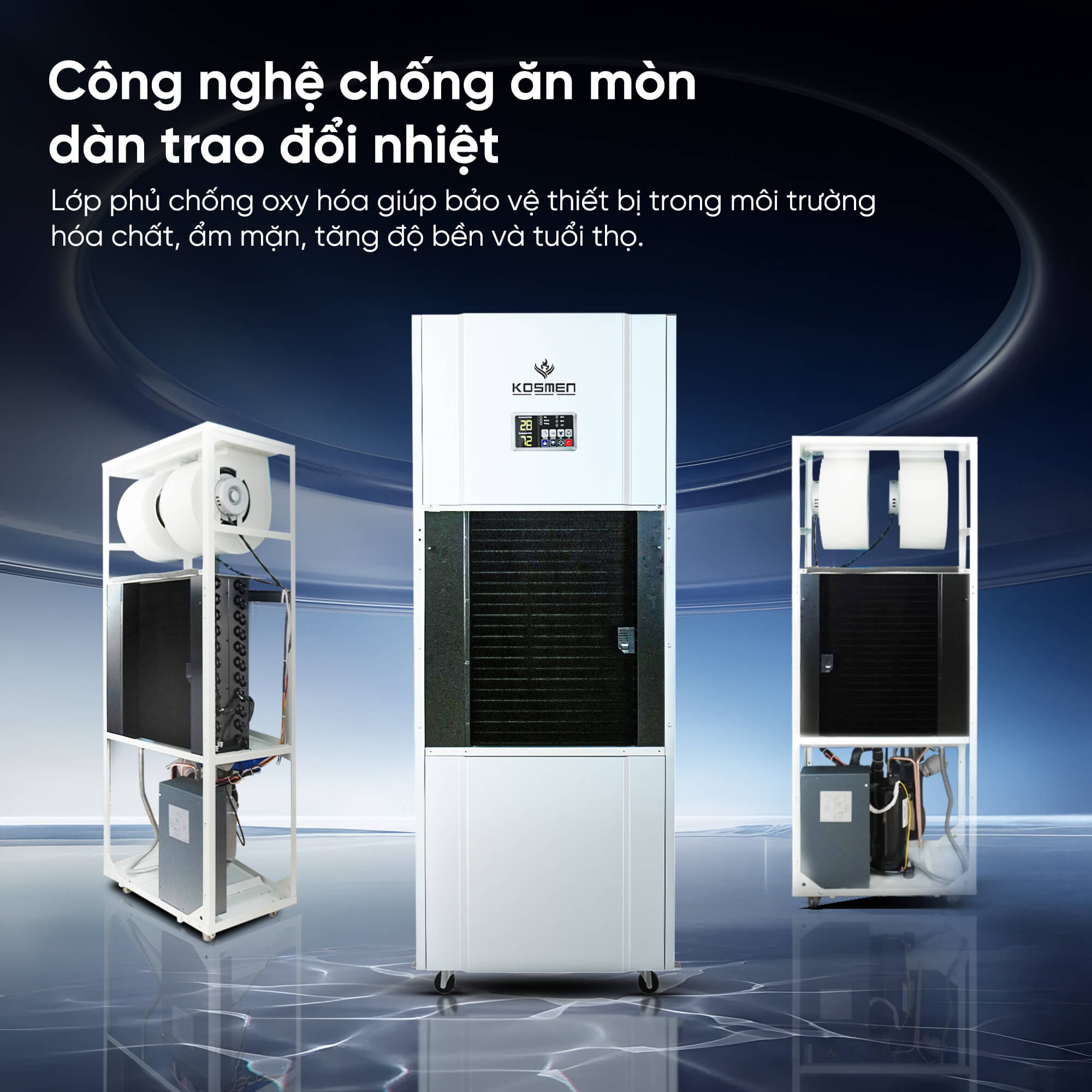 Máy hút ẩm công nghiệp Kosmen KM-180S