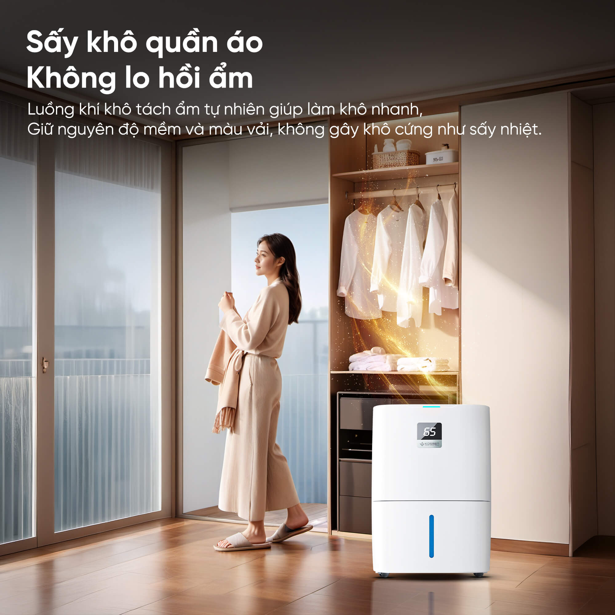 Kosmen KM-25N Household Dehumidifier