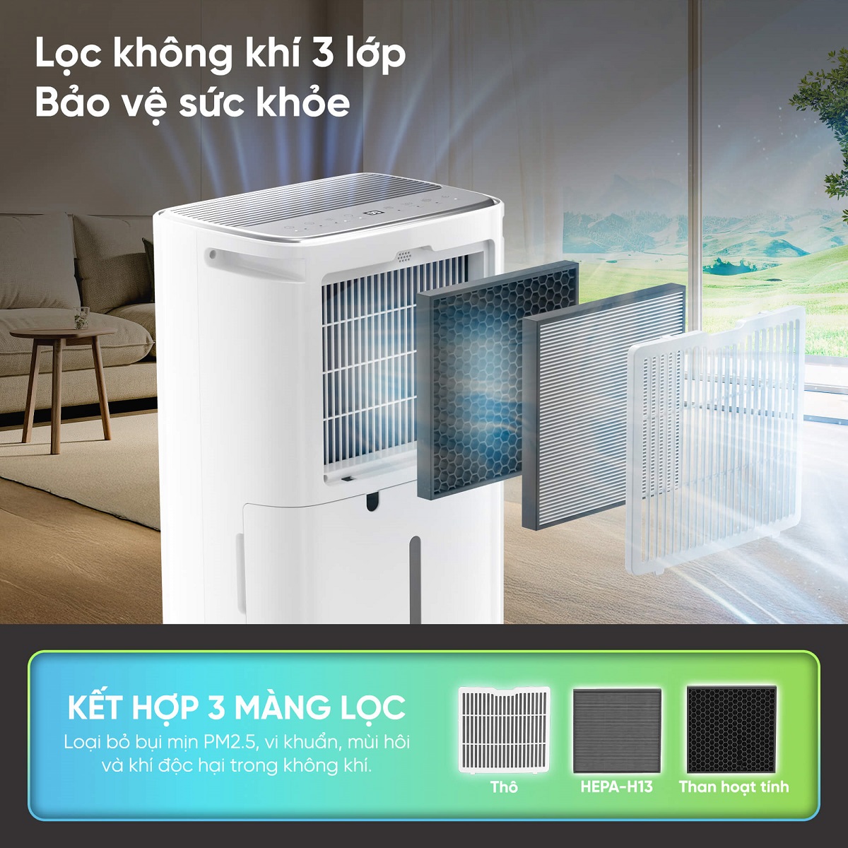 Kosmen ECO-35E Air Purifier & Dehumidifier