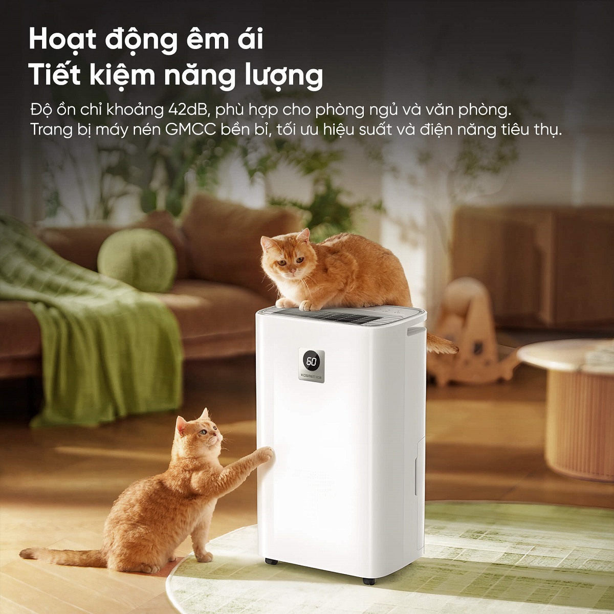 Kosmen ECO-35E Air Purifier & Dehumidifier