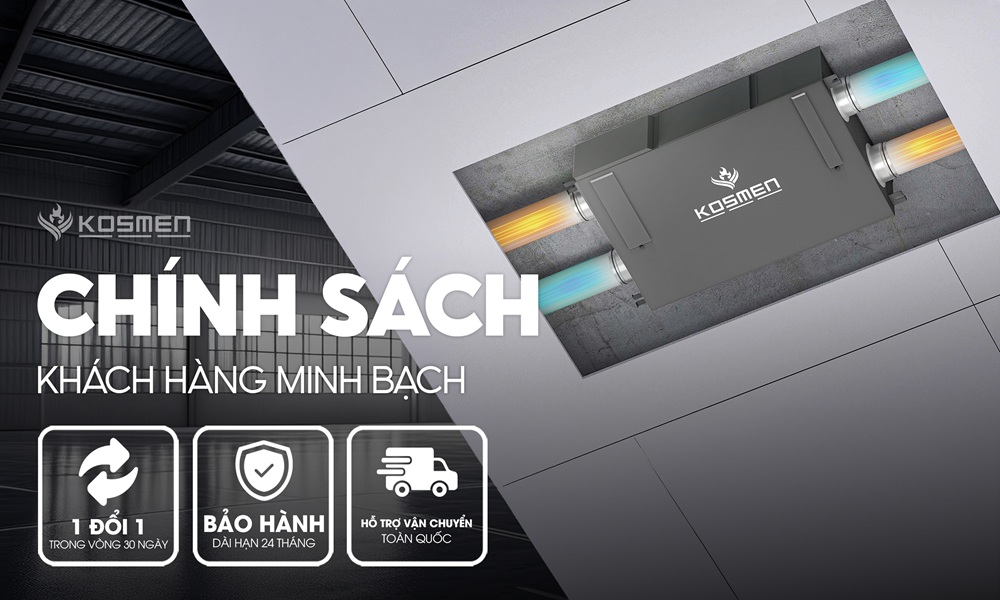 Kh&aacute;ch h&agrave;ng y&ecirc;n t&acirc;m khi mua sản phẩm ch&iacute;nh h&atilde;ng Kosmen với ch&iacute;nh s&aacute;ch kh&aacute;ch h&agrave;ng minh bạch