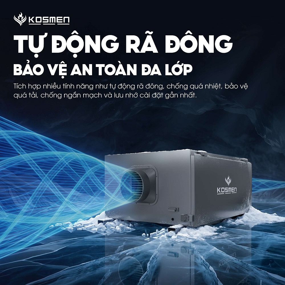 Kosmen KM-66E Ceiling-Mounted Dehumidifier