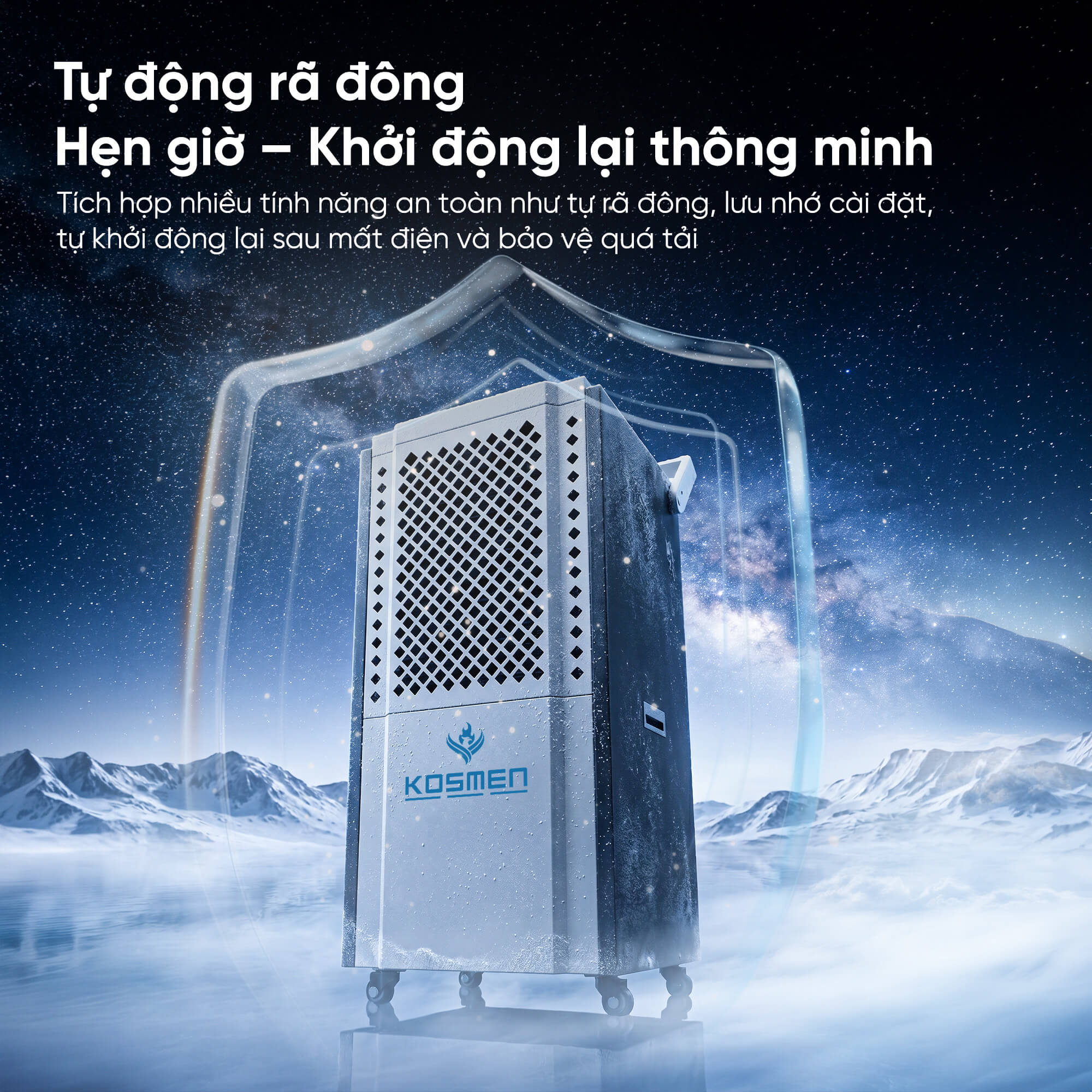 Kosmen KM-150S Industrial Dehumidifier