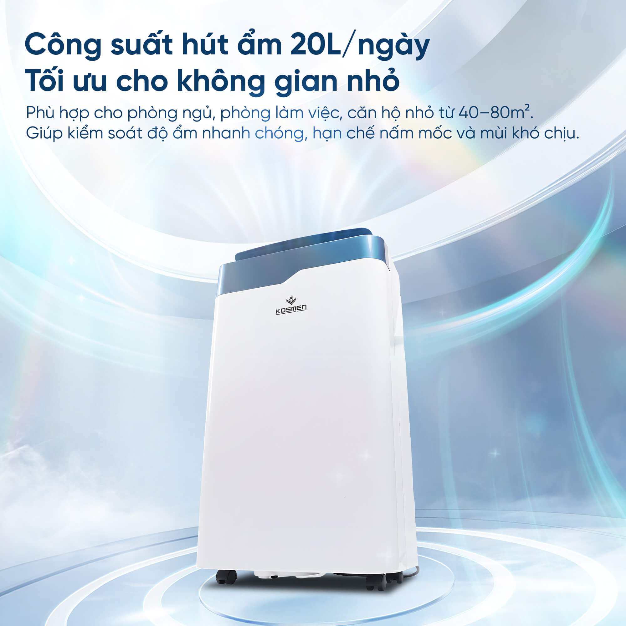 Máy hút ẩm Kosmen KM-20N