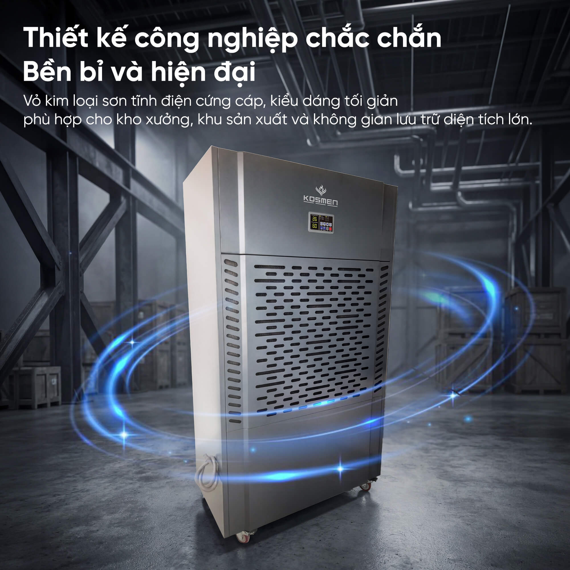 Máy hút ẩm công nghiệp Kosmen KM-480S