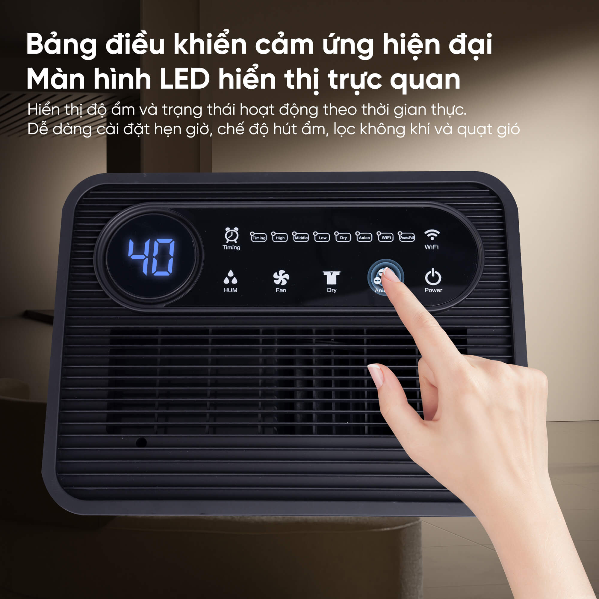 Máy hút ẩm Kosmen KM-60S