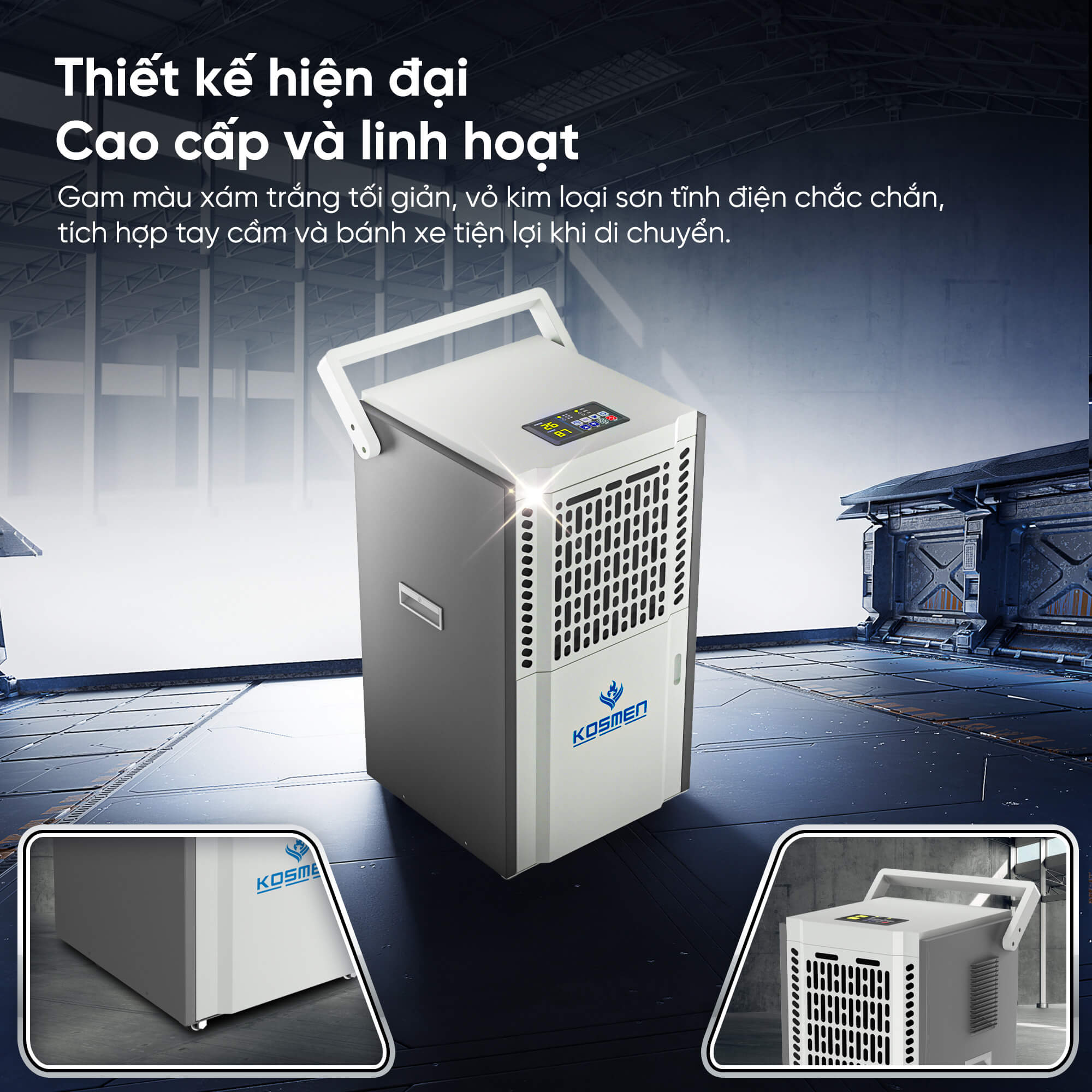 Máy hút ẩm công nghiệp Kosmen KM-90S
