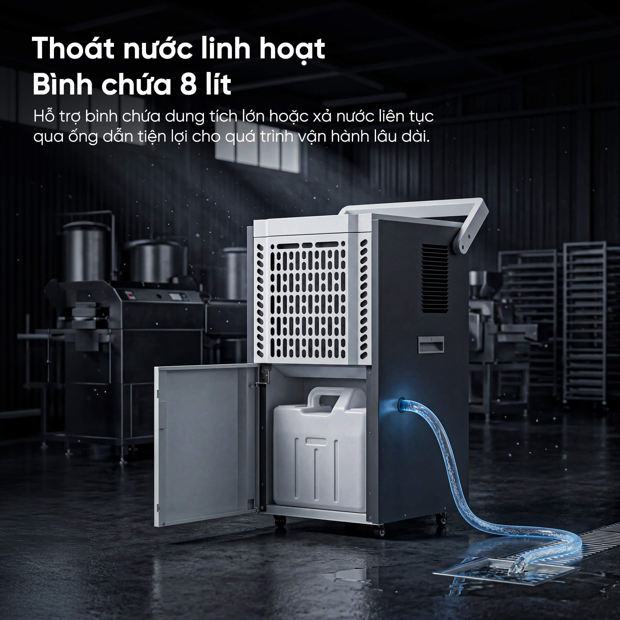 Máy hút ẩm công nghiệp Kosmen KM-90S