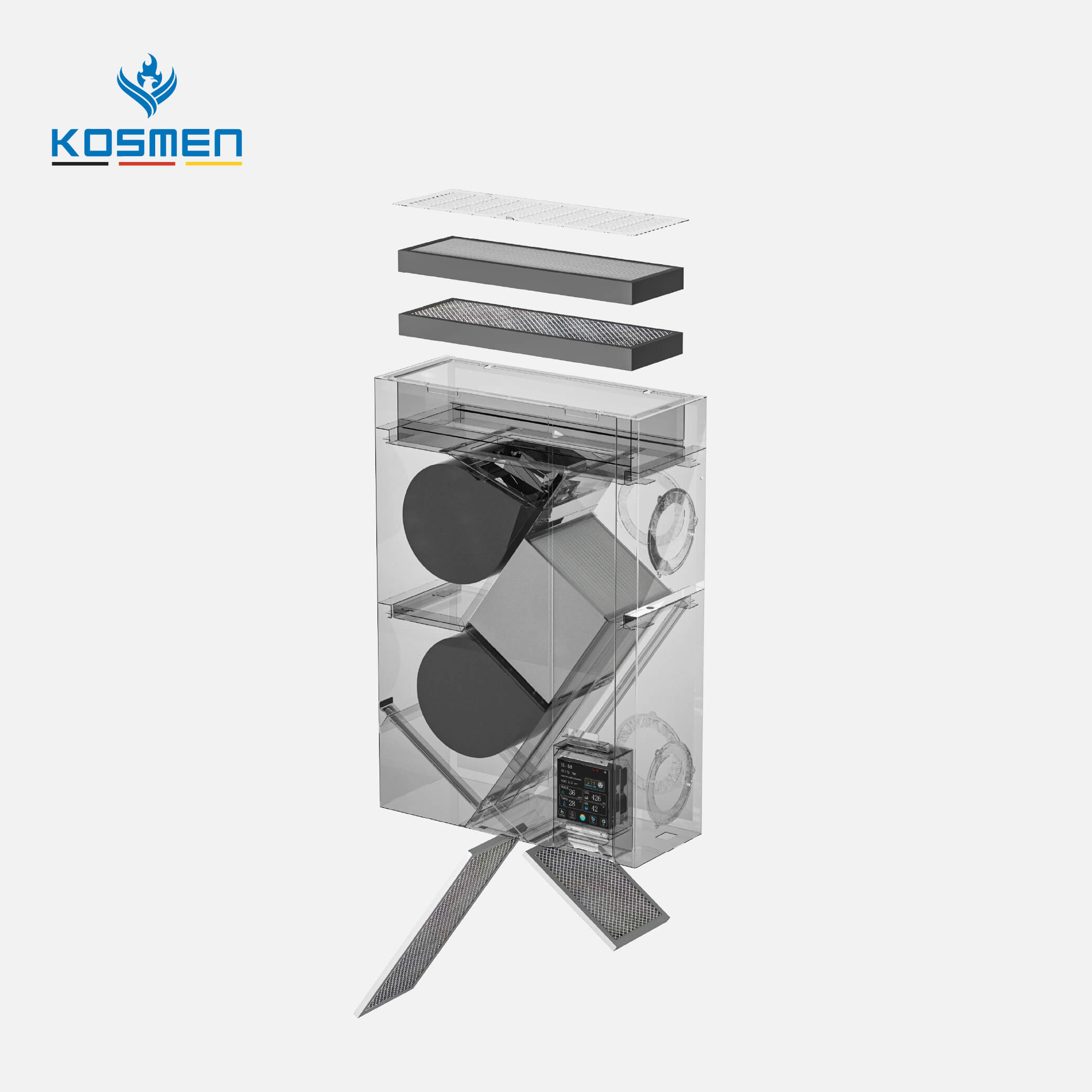 Máy cấp khí tươi và lọc không khí Kosmen KM-A150