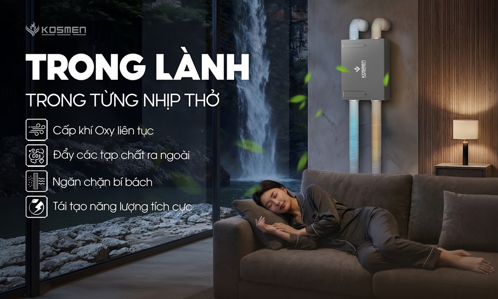 Cung cấp nguồn Oxy ổn định, ngăn chặn uể oải, b&iacute; b&aacute;ch