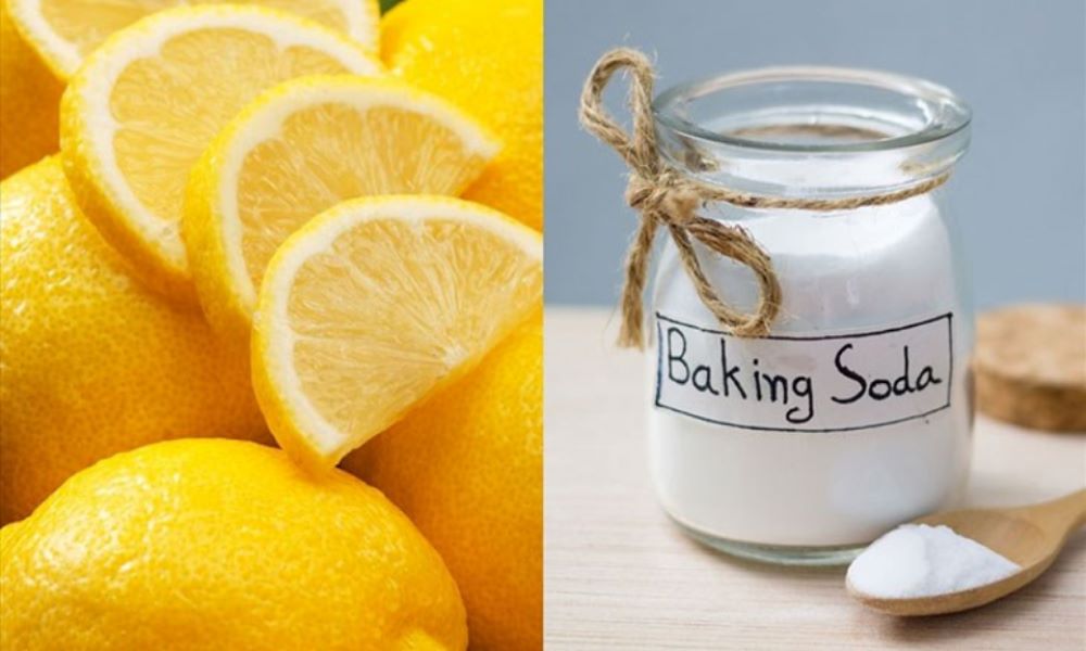 Use natural ingredients like baking soda, lemon, and white vinegar to eliminate odors after the storm