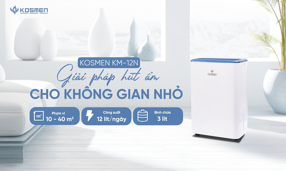 Máy hút ẩm Kosmen KM-12N