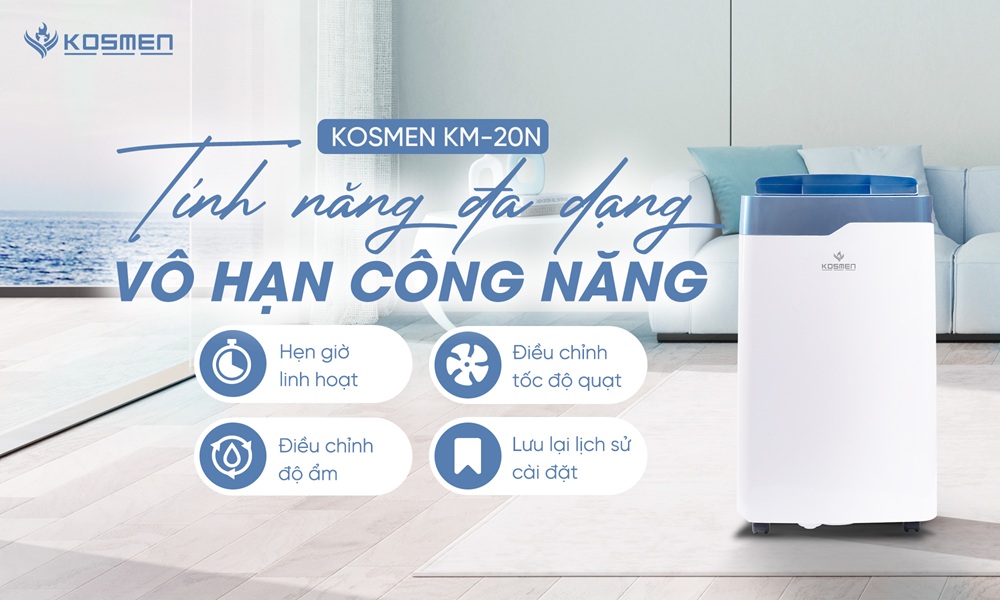 Máy hút ẩm Kosmen KM-20N