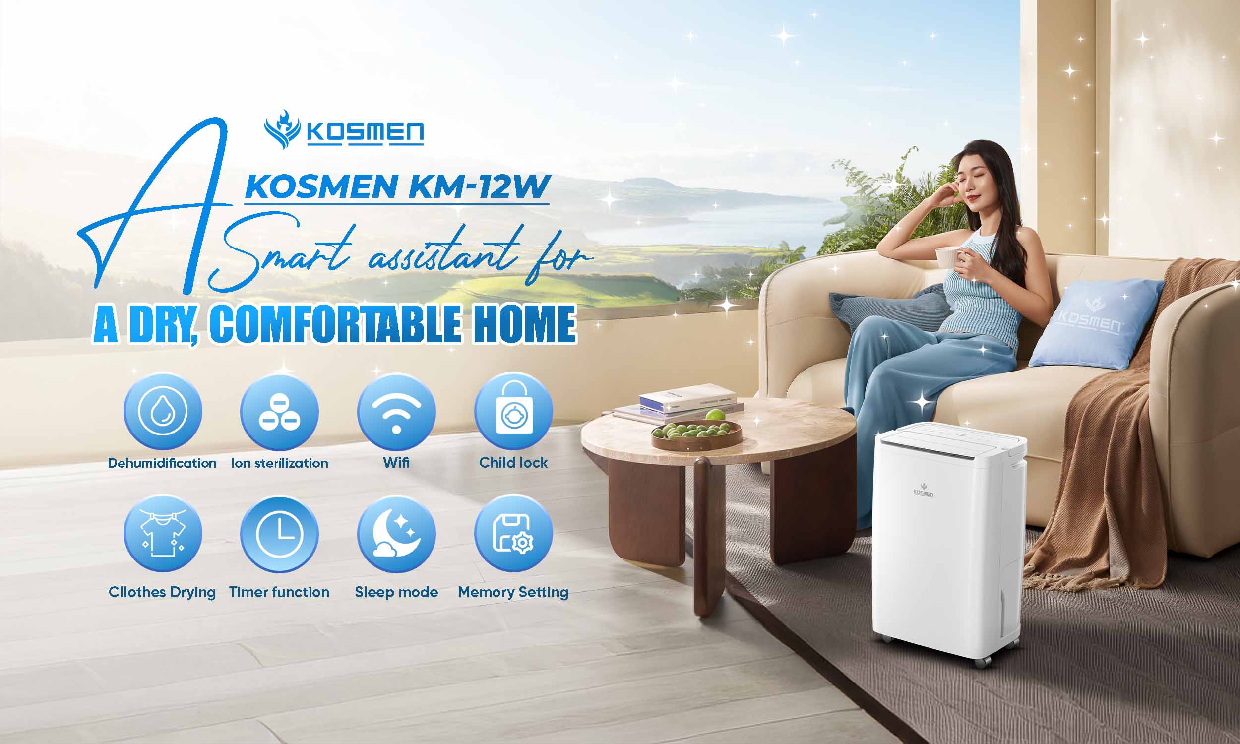 Kosmen KM-12W promises to become a “smart assistant” for every modern household