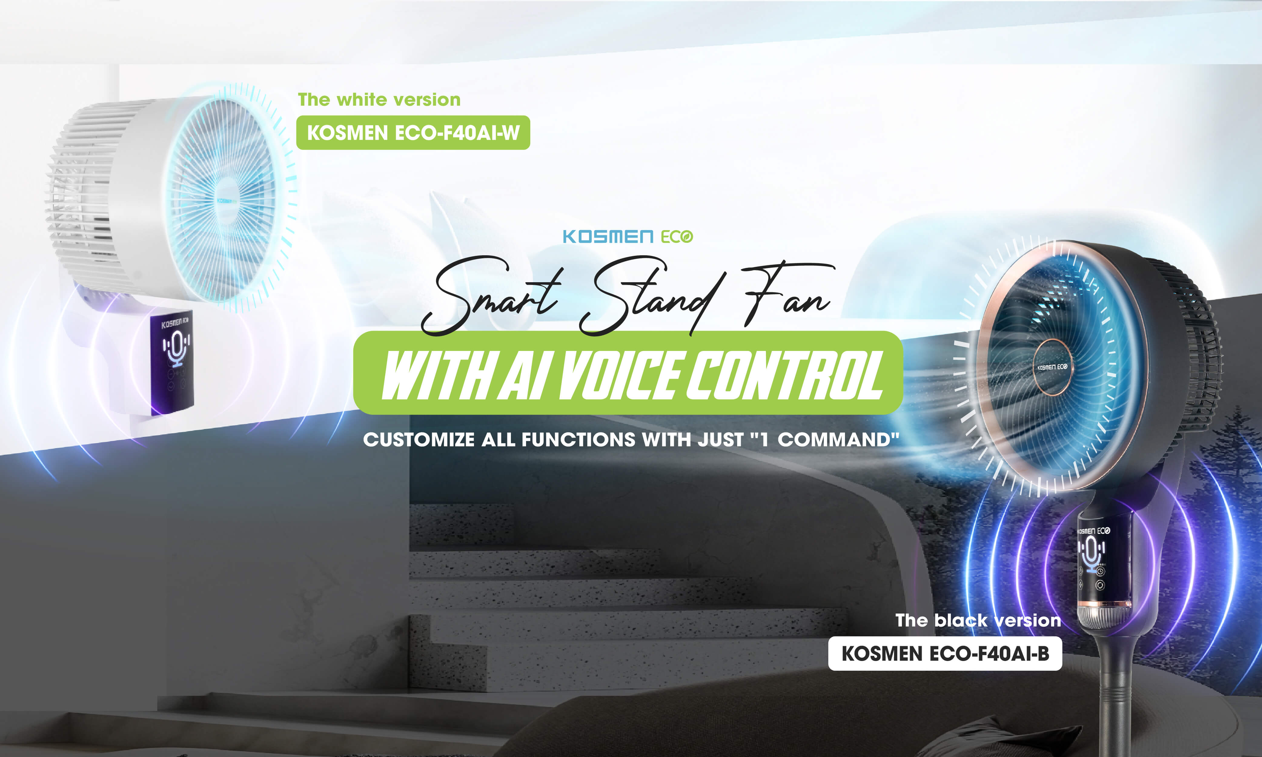 Kosmen Eco – Launch of Smart Household Electric Fans