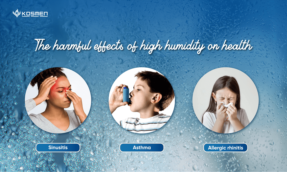 the harmful effects of high humidity on health