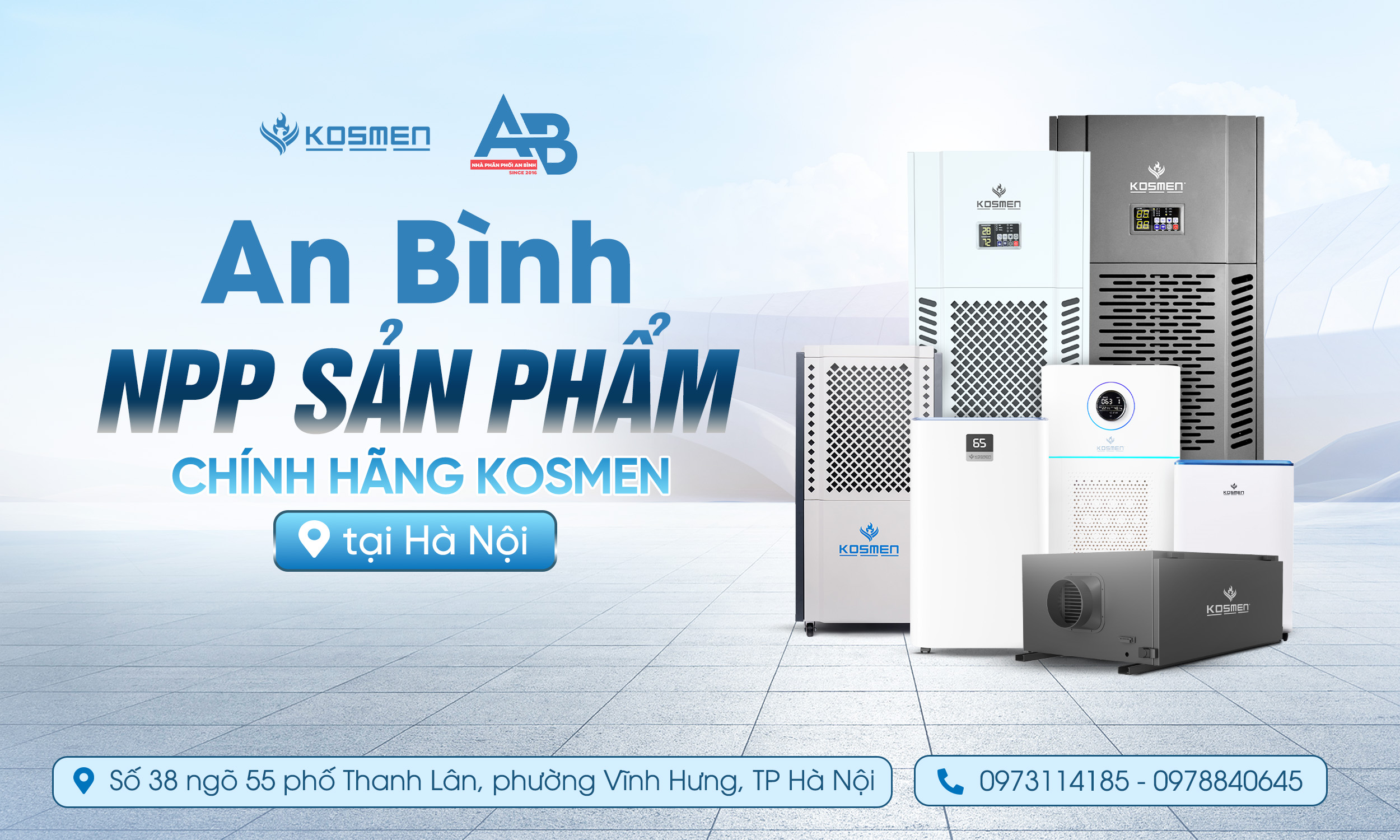 An Bình Chuyên Phân Phối Sản Phẩm Chính Hãng Kosmen Tại Hà Nội