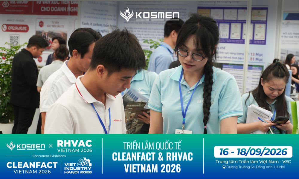 Lễ khai mạc Triển l&atilde;m Quốc tế CLEANFACT & RHVAC Vietnam 2026