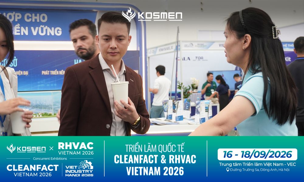 Kh&aacute;ch Quốc tế Trực Tiếp Trải Nghiệm Sản Phẩm Tại Gian H&agrave;ng Kosmen