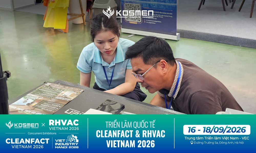 Kh&aacute;ch Tham Quan T&igrave;m Hiểu M&aacute;y H&uacute;t Ẩm &Acirc;m Trần Kosmen