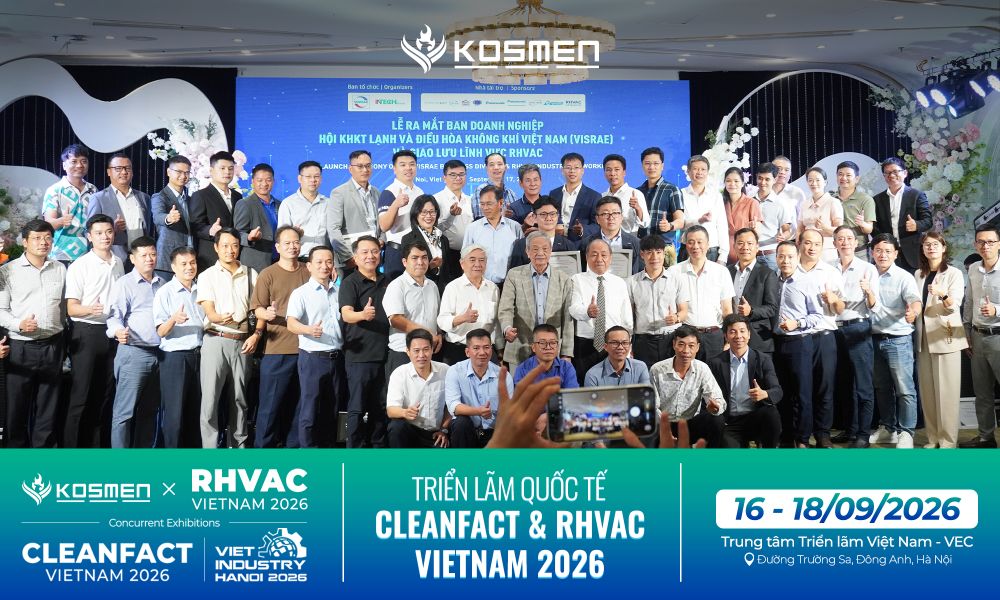 Sự kiện quy tụ nhiều đại diện, chuyên gia và doanh nghiệp uy tín trong ngành Lạnh, Điều hòa không khí và Phòng sạch