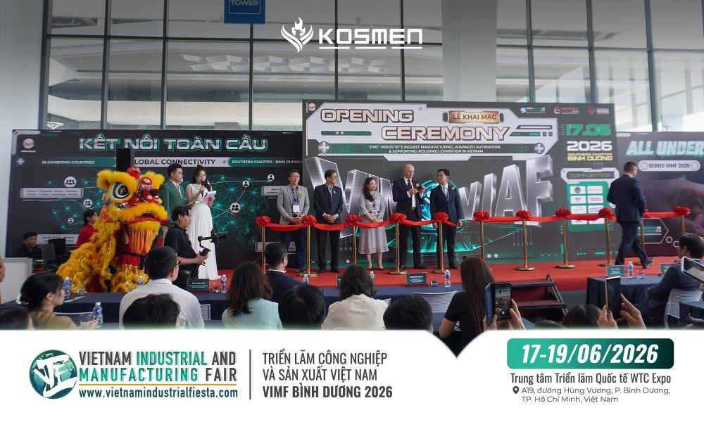 The VIMF Binh Duong opening ceremony gathered businesses from many industries