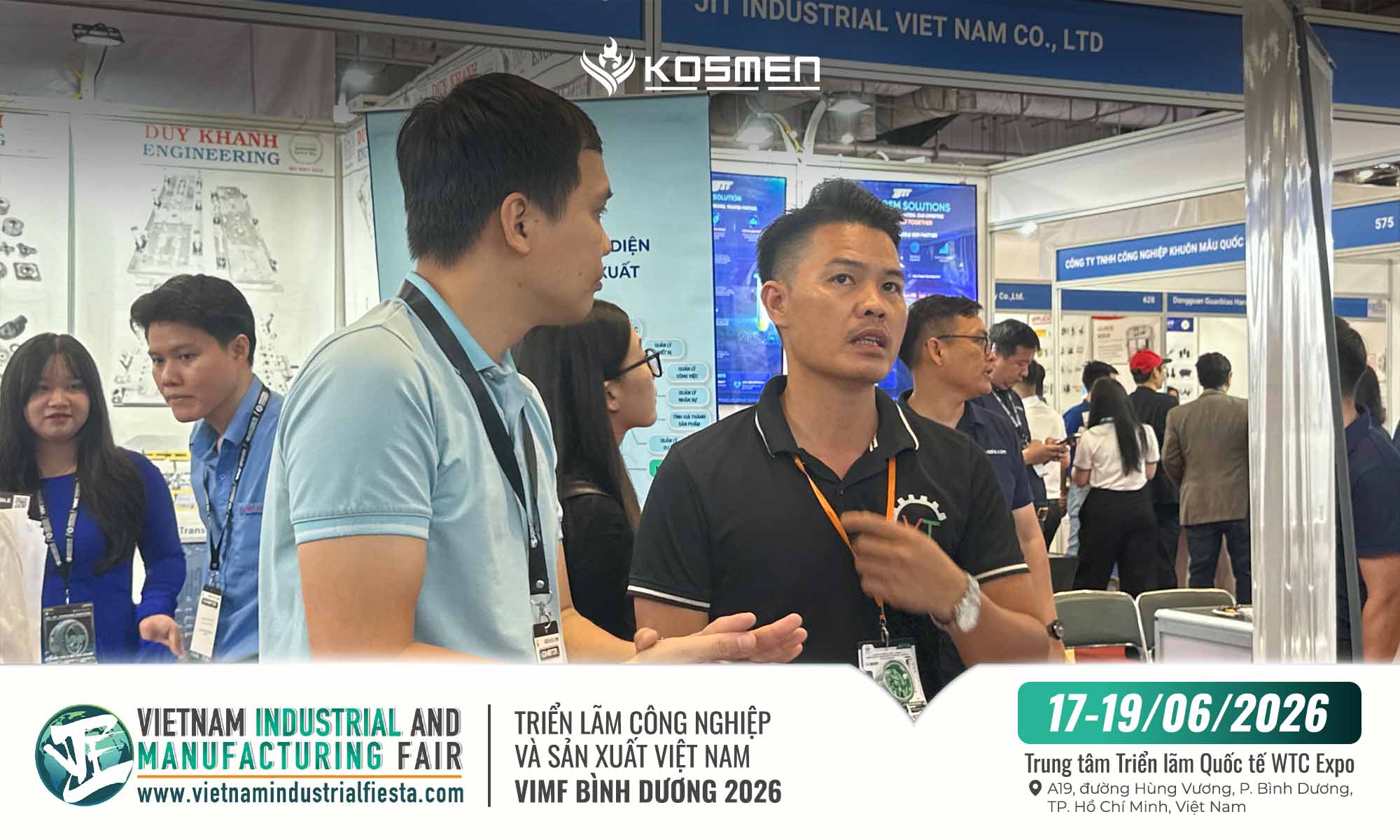 Kosmen ghi nhận những nhu cầu kiểm soát ẩm thực tế từ các đại diện doanh nghiệp