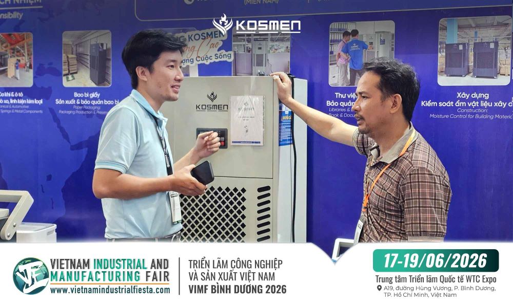 Visitors received expert dehumidification consultations at the exhibition