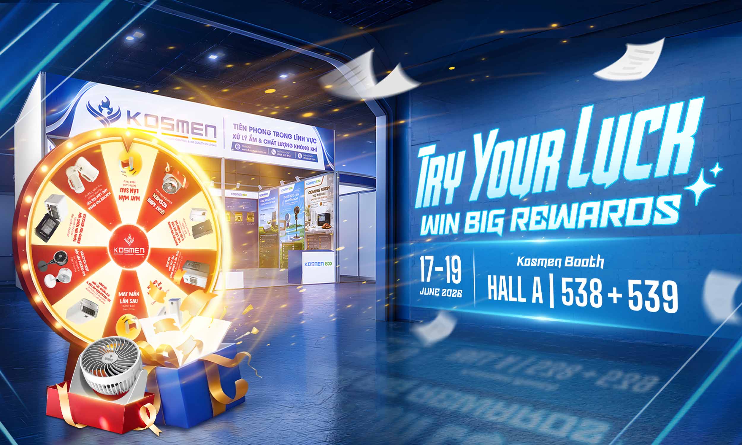 Try your luck and win exciting gifts by joining our Lucky Spin program