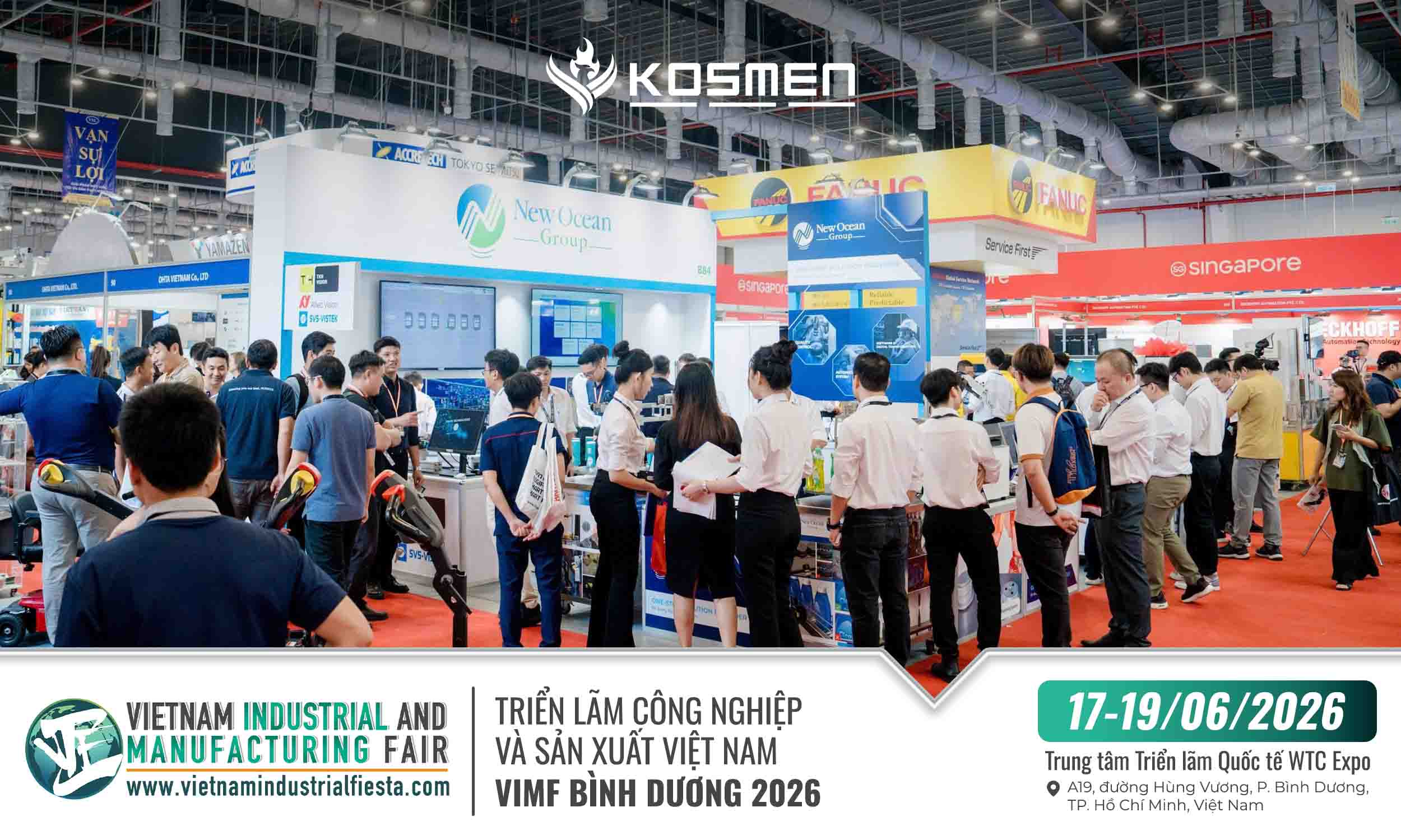 Triển l&atilde;m VIMF B&igrave;nh Dương l&agrave; cơ hội để c&aacute;c doanh nghiệp mở rộng giao lưu, hợp t&aacute;c c&ugrave;ng ph&aacute;t triển