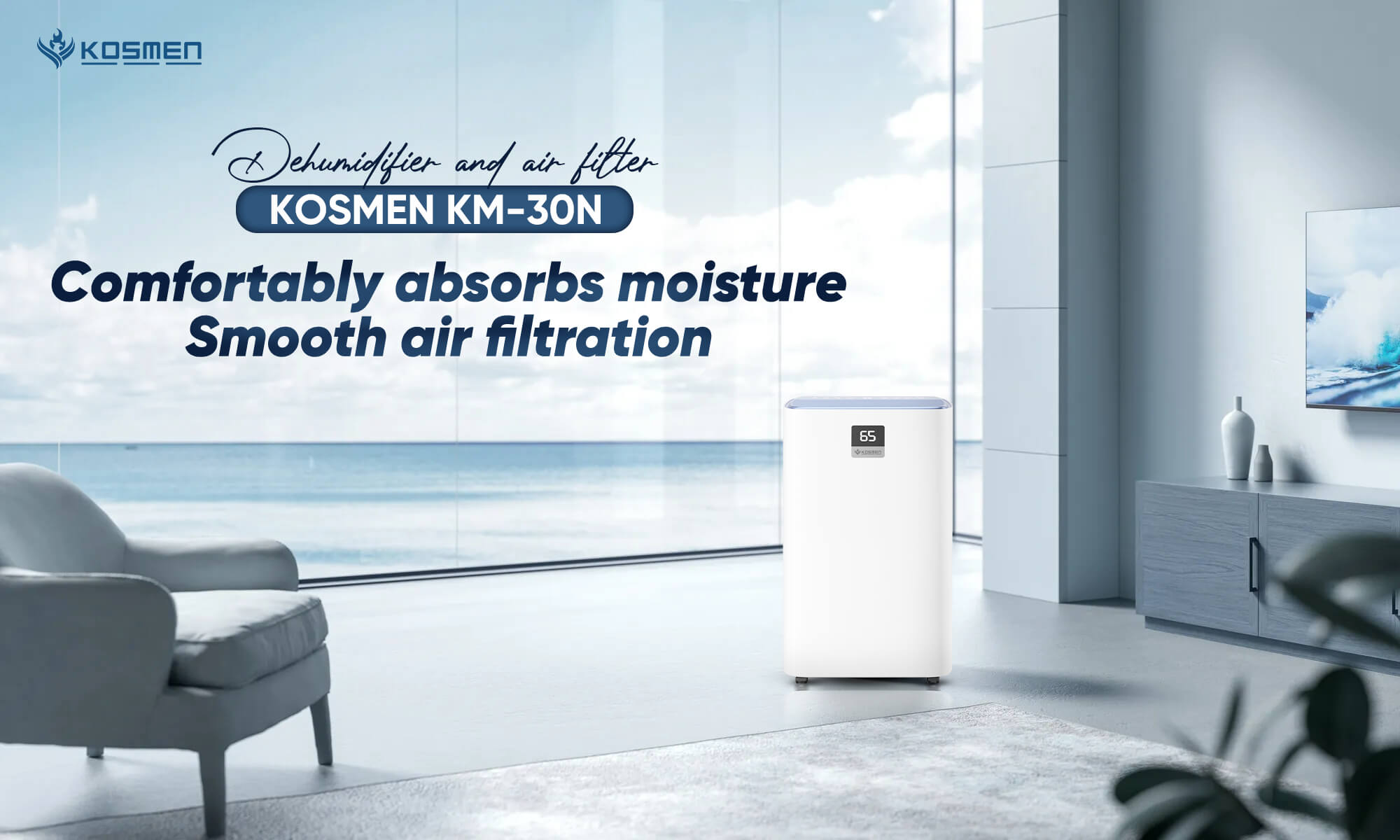 Dehumidifier and air purifier Kosmen KM-30N