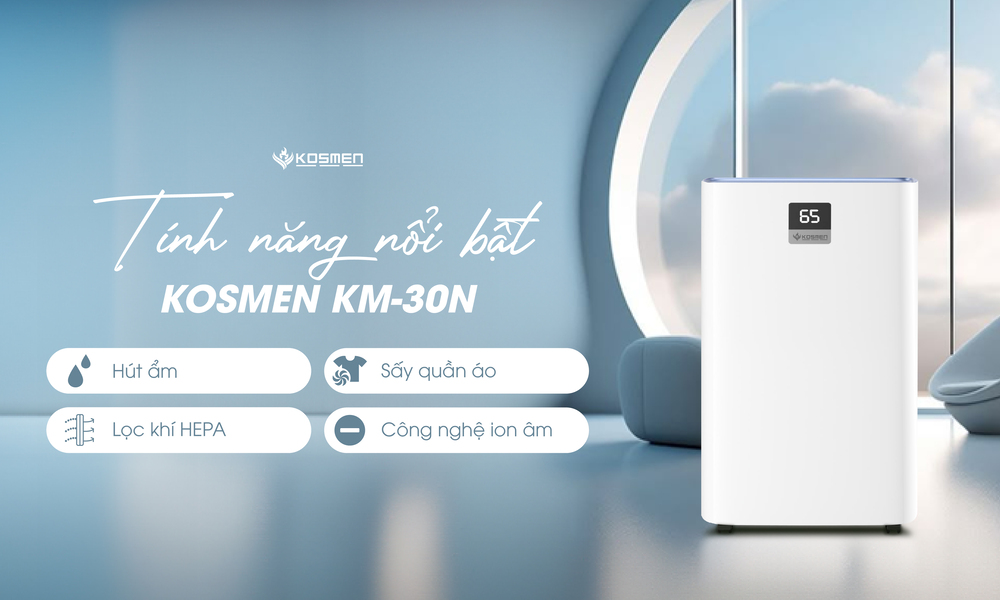 Kosmen KM-30N tích hợp đa tính năng nổi bật