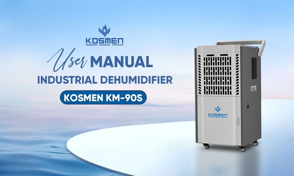 How To Use The Kosmen KM-90S Dehumidifier