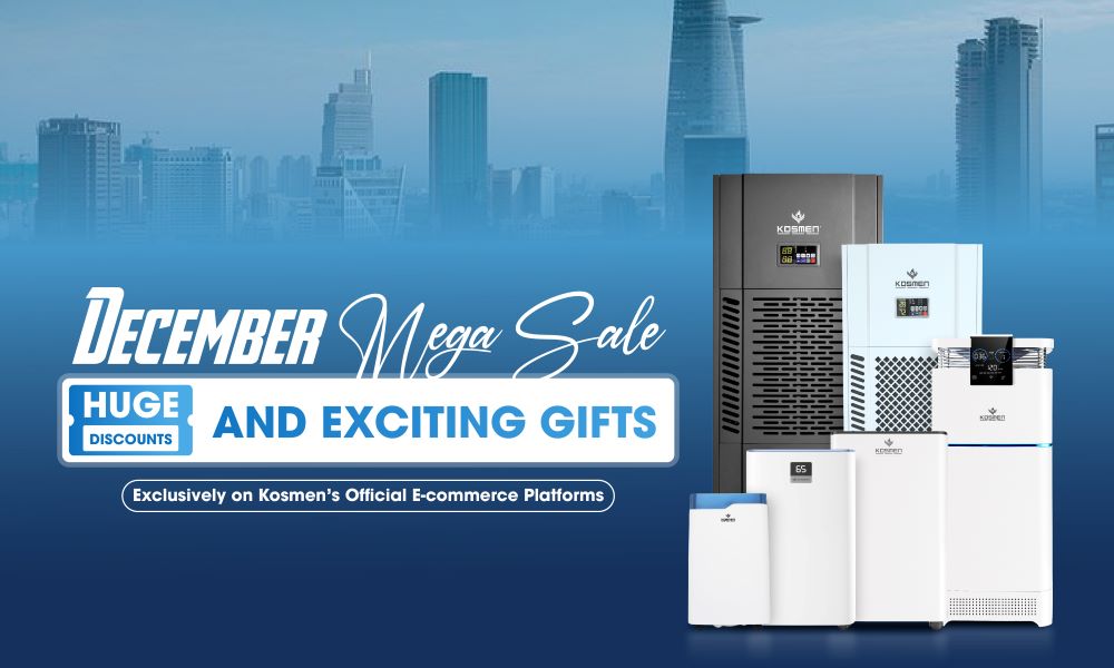 Kosmen offers huge discounts for customers purchasing via e-commerce platforms