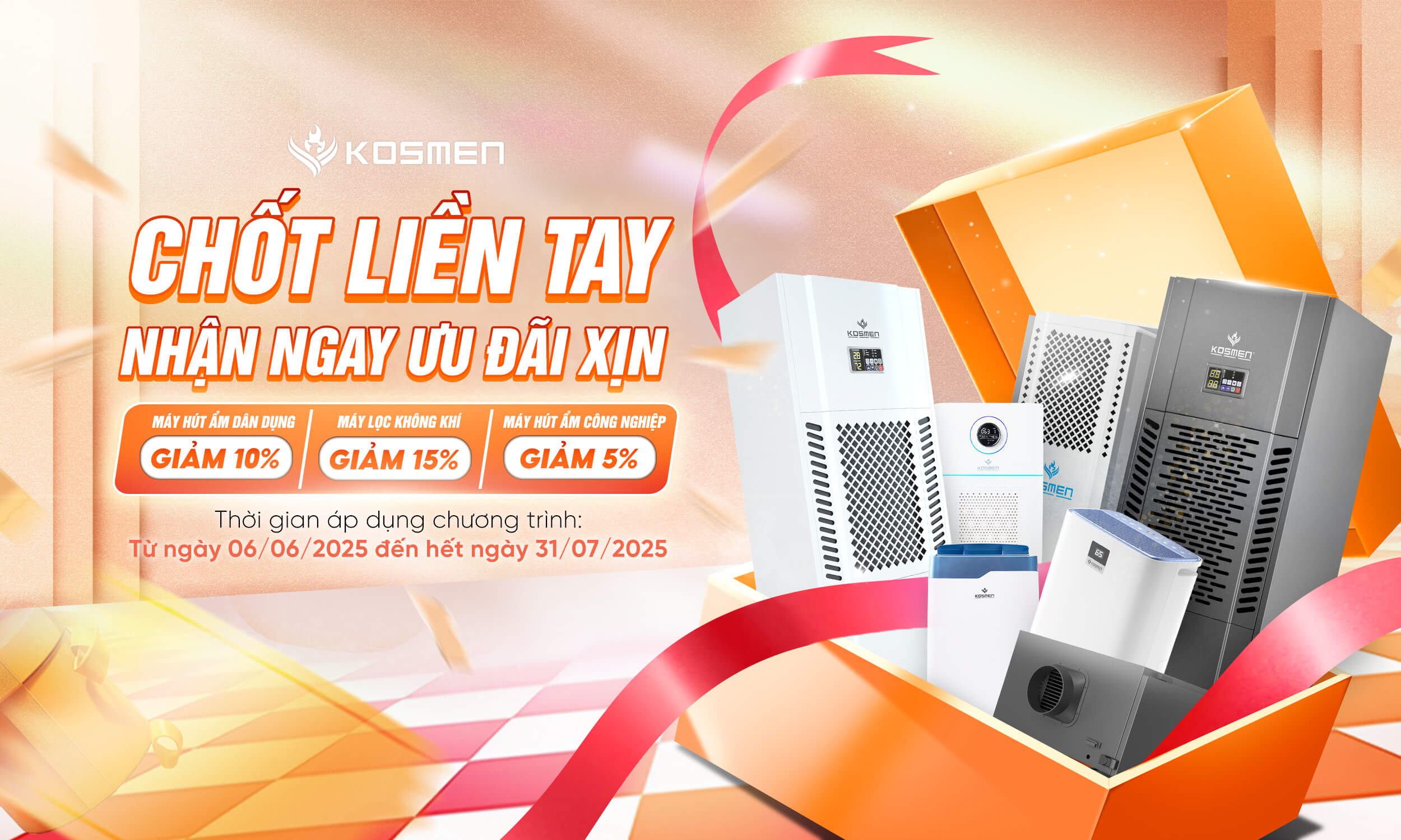 hương trình khuyến mãi hấp dẫn dành cho khách lẻ tháng 6 này