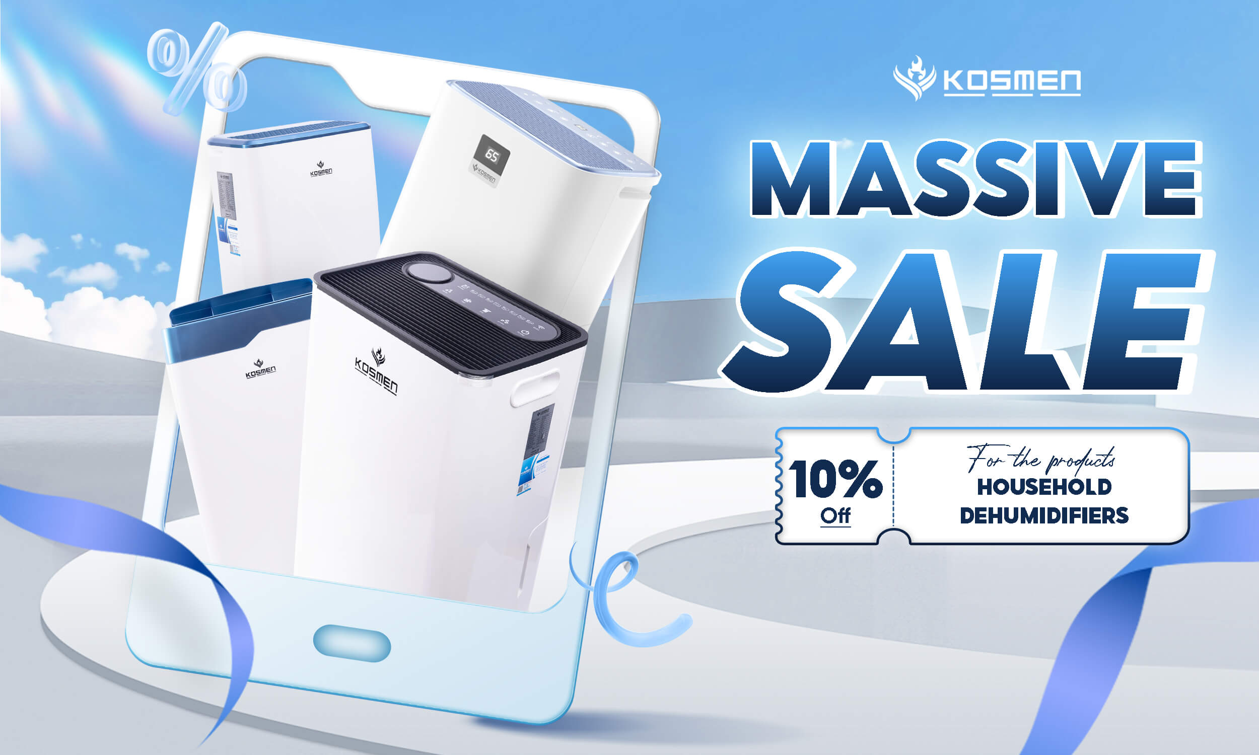 Massive Sale on Kosmen Household Dehumidifiers