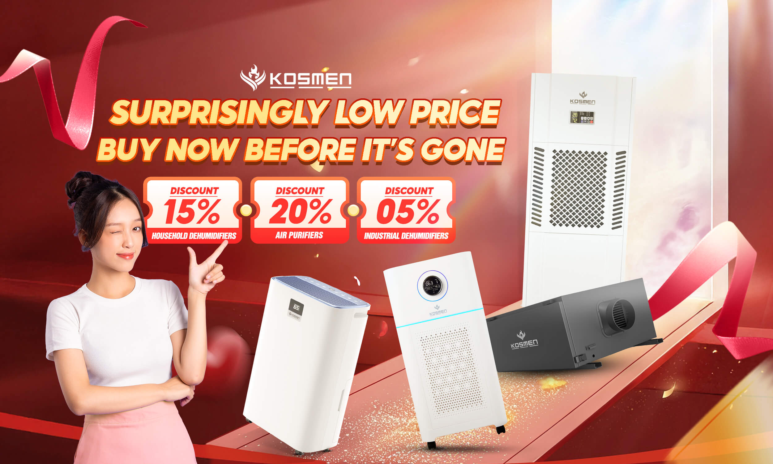 Huge promotion program on Kosmen’s e-commerce platforms this July