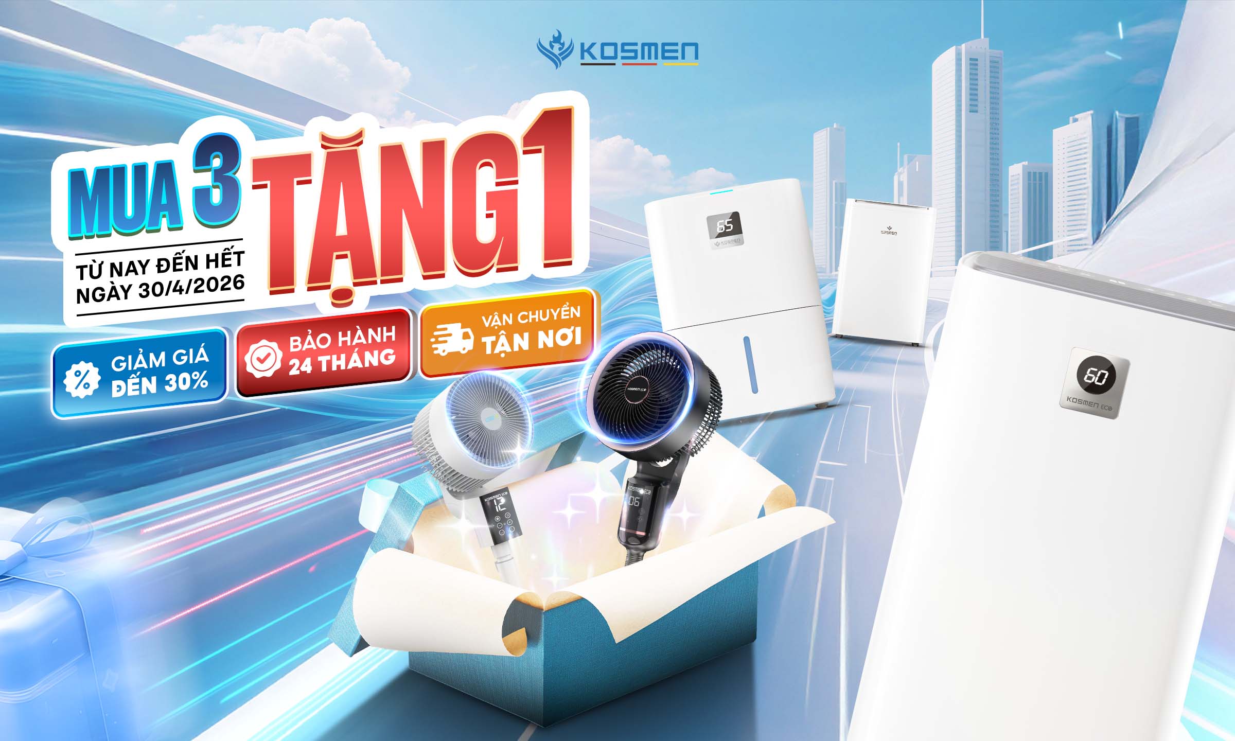 Combo mua 3 tặng 1, mua c&agrave;ng nhiều ưu đ&atilde;i c&agrave;ng lớn